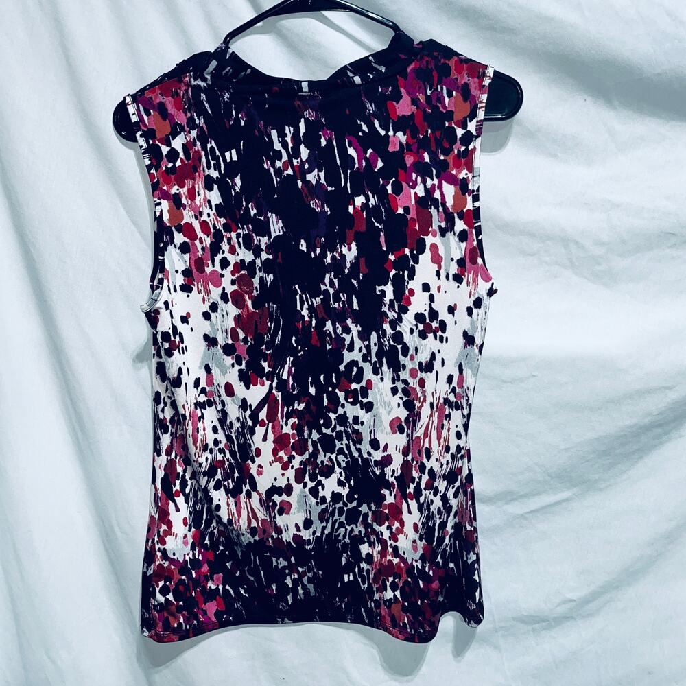 Dana Buchman Slouch Neck Sleeveless Blouse Shirt S